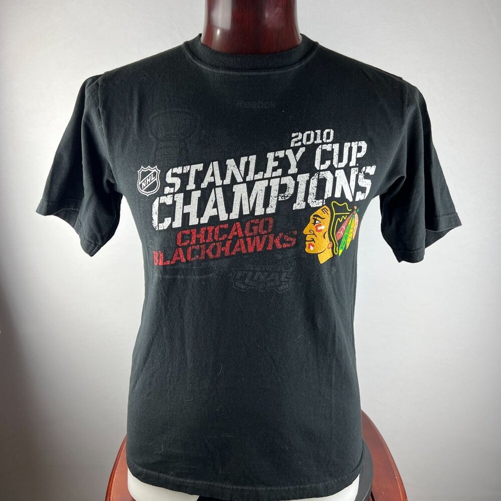 Chicago Blackhawks 2010 Stanley Cup Champs Med T-Shirt